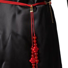 KPop Demon Hunters The Saja Boys Jinu Saja Demon Tenue Noire Cosplay Costume Ver.2