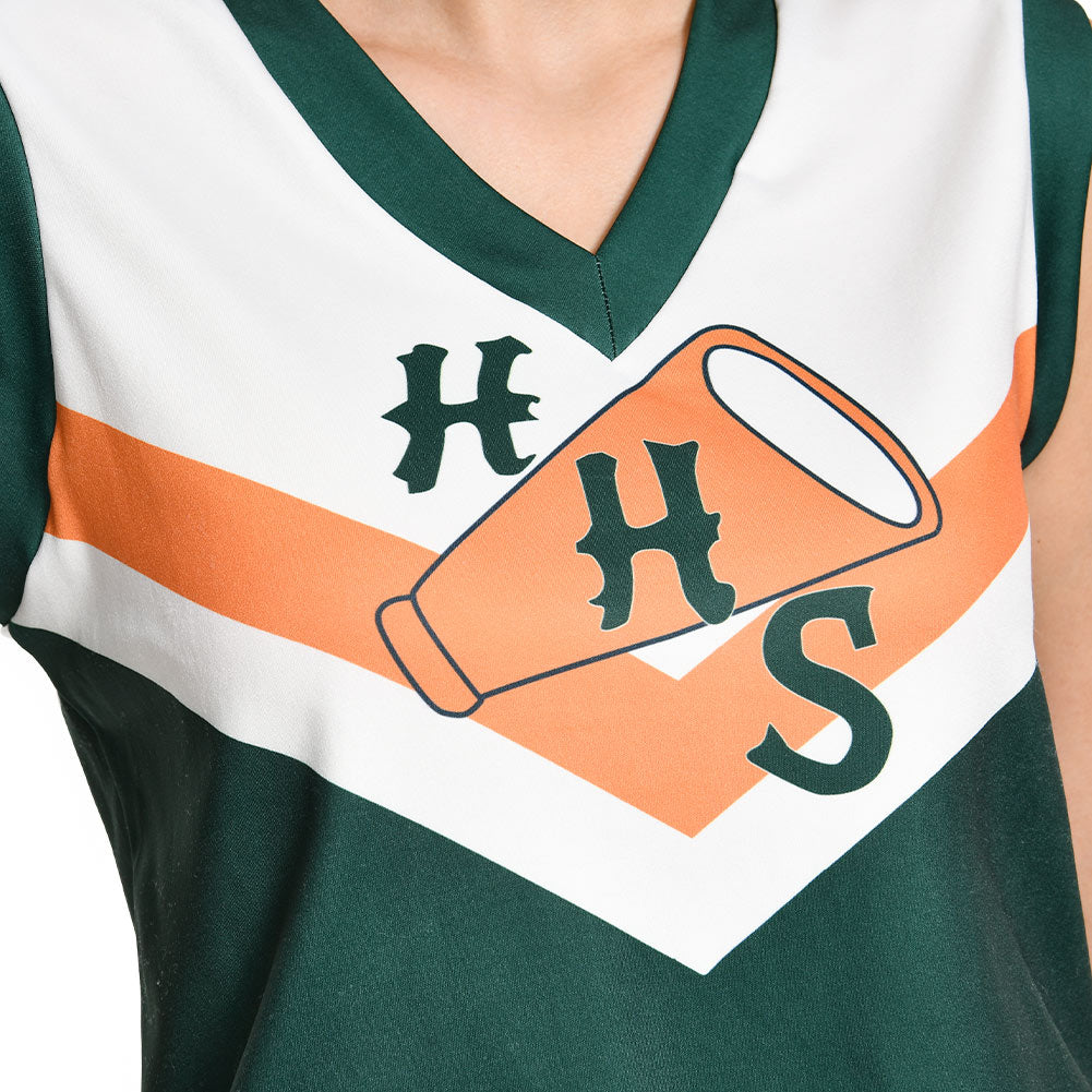 Stranger Things 4 Hawkins Lycée Cheerleaders Robe Chrissy Cosplay Costume