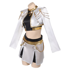 KPop Demon Hunters(2025) Huntrix Golden Tenue Noire et Blanche Cosplay Costume