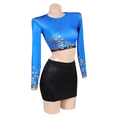 Kpop Demon Hunters(2025) Huntrix Rumi Zoey Tenue Cosplay Costume