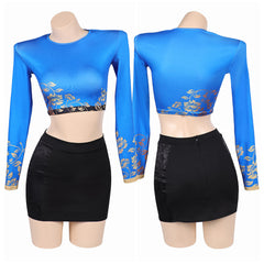 Kpop Demon Hunters(2025) Huntrix Rumi Zoey Tenue Cosplay Costume