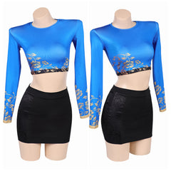 Kpop Demon Hunters(2025) Huntrix Rumi Zoey Tenue Cosplay Costume