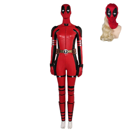 Enfant Deadpool & Wolverine(2024) Ladypool Cosplay Costume