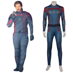 Adulte Guardians of the Galaxy Vol. 3 Star Lord Combinaison Cosplay Costume