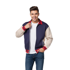 Stranger Things Saison 5(2025) Will Byers Veste Bleue et Beige Cosplay Costume