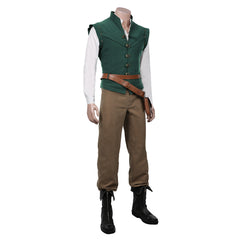 Raiponce Adulte Flynn Rider Tenue Cosplay Costume