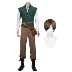 Raiponce Adulte Flynn Rider Tenue Cosplay Costume