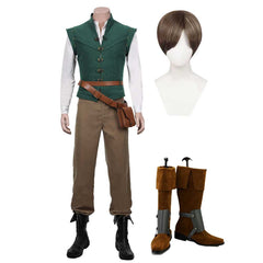 Raiponce Adulte Flynn Rider Tenue Cosplay Costume