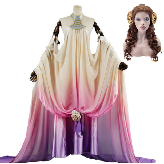 Padme Amidala Naberrie Lake Robe Cosplay Costume