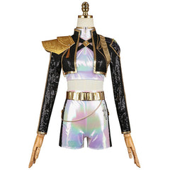 KPop Demon Hunters Huntrix Rumi Zoey Rumi Tenue Noire Cosplay Costume