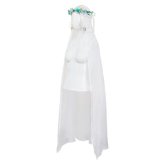 Elden Ring Nightreign(2025) Revenant Tenue Blanche et Bleue Cosplay Costume