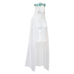Elden Ring Nightreign(2025) Revenant Tenue Blanche et Bleue Cosplay Costume