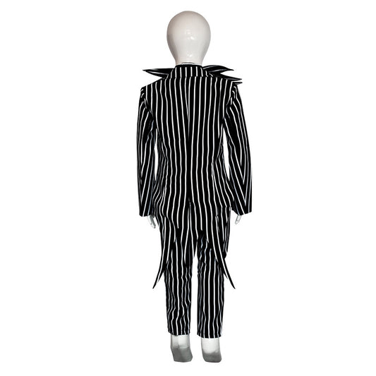 Enfant L'Étrange Noël de Monsieur Jack Jack Skellington Cosplay Costume