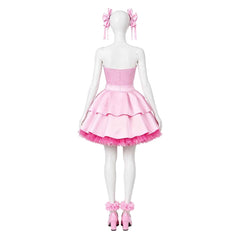 Cosplay Costume Mizi Zombie Stage AU Alien Stage(2026) TV Cosplay Robe Rose Femme