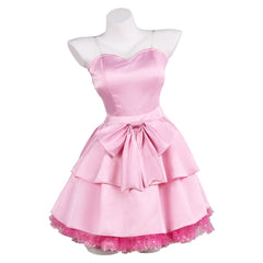Cosplay Costume Mizi Zombie Stage AU Alien Stage(2026) TV Cosplay Robe Rose Femme
