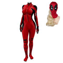 Femme Deadpool & Wolverine(2024) Deadpool Wade Wilson Combinaison Cosplay Costume