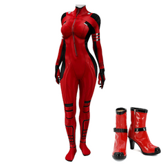 Femme Deadpool & Wolverine(2024) Deadpool Wade Wilson Combinaison Cosplay Costume