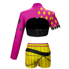 Cosplay Costume Mina Key Dead by Daylight Jeu Cosplay Tenue Rose Femme