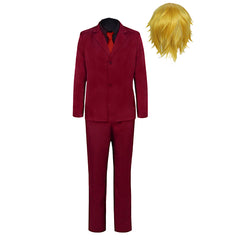 One Piece Sanji Rouge Cosplay Costume