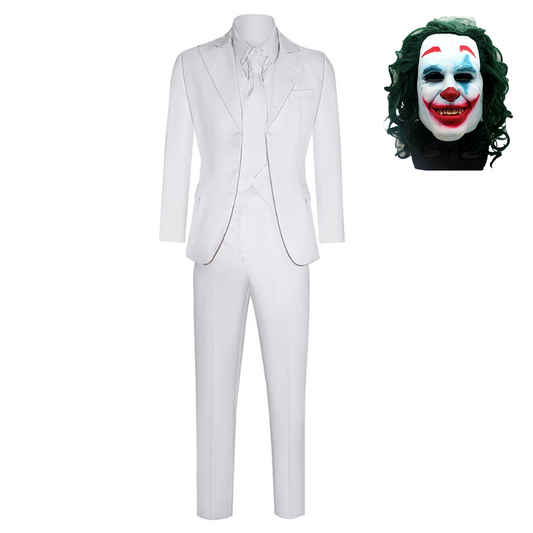 Joker: Folie à Deux(2024) Arthur Fleck Tenue Blanche Cosplay Costume