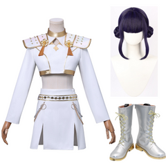 KPop Demon Hunters(2025) Huntrix Zoey What It Sounds Like Tenue Cosplay Costume Ver.2