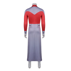 Cosplay Costume Thragg Invincible 4(2026) TV Cosplay Combinaison Rouge Homme