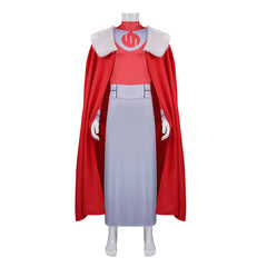 Cosplay Costume Thragg Invincible 4(2026) TV Cosplay Combinaison Rouge Homme