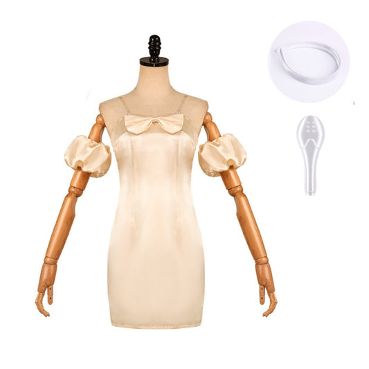 Cosplay Costume Sua Alien Stage(2026) TV Cosplay Robe Blanche Femme