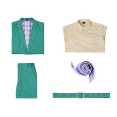 Cosplay Costume Loid Forger Spy Family Saison 4(2026) Anime Cosplay Tenue Verte Homme