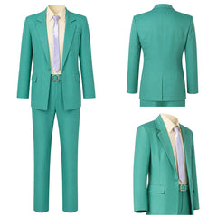Cosplay Costume Loid Forger Spy Family Saison 4(2026) Anime Cosplay Tenue Verte Homme