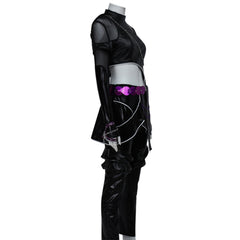 KPop Demon Hunters(2025) Huntrix Rumi Mira Zoey Combinaison Noire Cosplay Costume