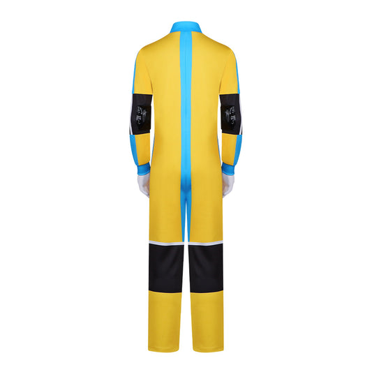 Dispatch Waterboy Combinaison Jaune Cosplay Costume