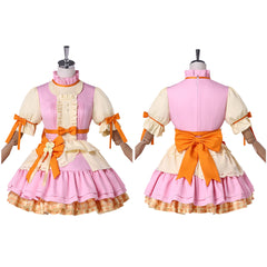 Cosplay Costume Anya Spy Family Saison 4(2026) Anime Cosplay Robe Rose Adulte & Enfant