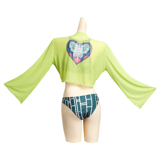 Jolyne Cujoh Stone Ocean Tops et Shorts Design Original Maillot De Bain- Cossky