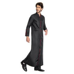 Médiéval Prêtre Christian Cosplay Costume Carnival Halloween