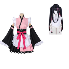 Cosmic Princess Kaguya(2026) Noi Komazawa Robe Rose et Noire Cosplay Costume