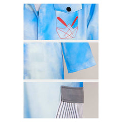 Cosplay Costume Enfant Red Descendants: Wicked Wonderland(2026) Film Cosplay Combinaison Bleue