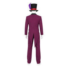 Cosplay Costume Dr. Facilier The Princess and the Frog(2009) Film Cosplay Tenue Violette Homme