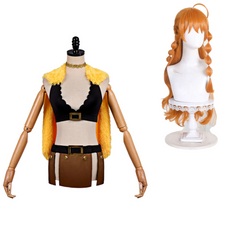 Cosplay Costume Nami One Piece Elbaph Arc(2026) Anime Cosplay Tenue Jaune Femme