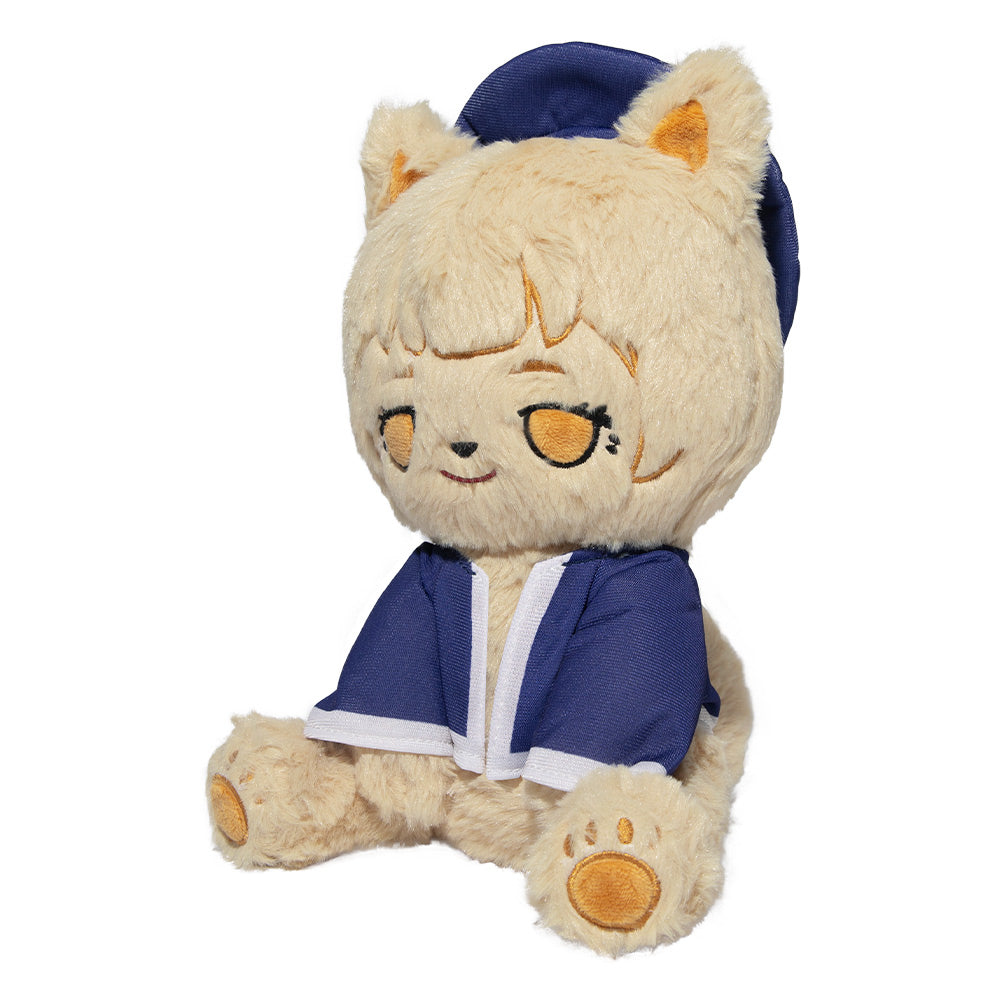 26CM Delicious in Dungeon Falin Chien Jouet Assis en Peluche Design Original