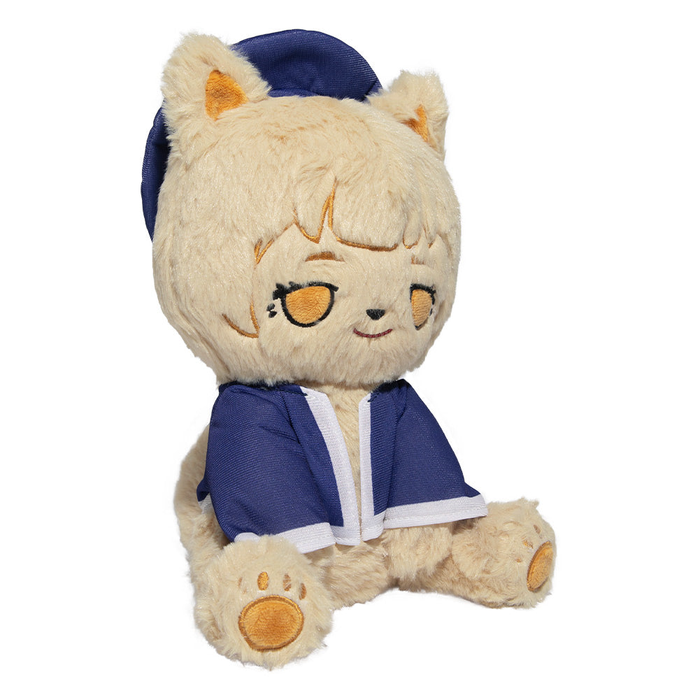 26CM Delicious in Dungeon Falin Chien Jouet Assis en Peluche Design Original