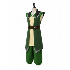 Cosplay Costume Toph Beifong Avatar Aang: The Last Airbender(2026) Film Tenue Verte Femme