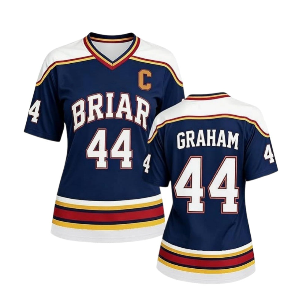 Cosplay Costume Garrett Graham Off Campus 2(2026) TV Cosplay Briar University Hockey Uniforme Haut