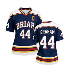 Cosplay Costume Garrett Graham Off Campus 2(2026) TV Cosplay Briar University Hockey Uniforme Haut