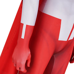Invincible Saison 3(2025) Omni-Man Nolan Tenue Rouge et Blanche Cosplay Costume