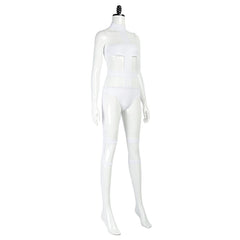 Le Cinquième Élément Leeloo Tenue Blanche Cosplay Costume