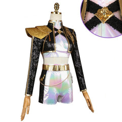 KPop Demon Hunters Huntrix Rumi Zoey Rumi Tenue Noire Cosplay Costume
