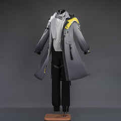 Arknights: Endfield(2026) Homme Endministrator Tenue Grise Cosplay Costume