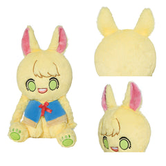 30CM Delicious in Dungeon Marsilla Lapin Assis Jouet Jaune en Peluche Design Original