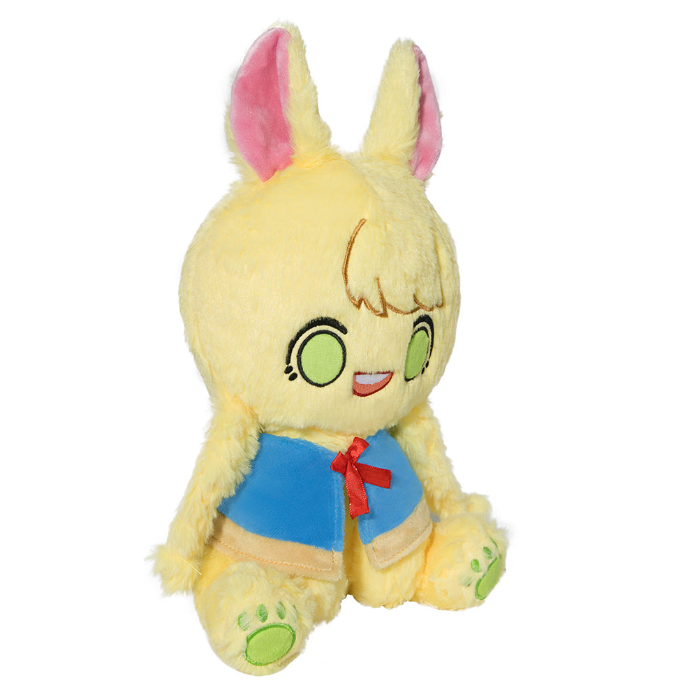 30CM Delicious in Dungeon Marsilla Lapin Assis Jouet Jaune en Peluche Design Original